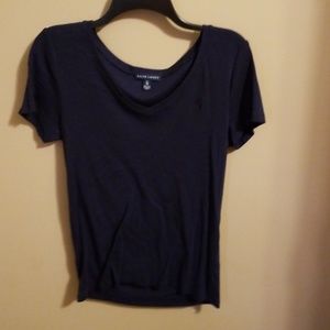 Navy tee